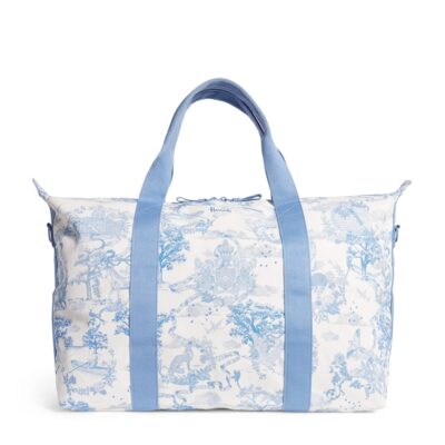 Harrods Toile Overnight Packable Bag and Pouch Set - Image 5