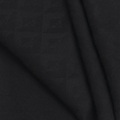 Harrods Wool Geometric Jacquard Scarf - Image 4