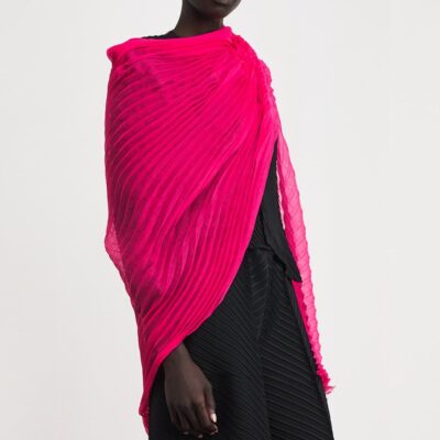 Issey Miyake Feather Pleats Stole - Image 4