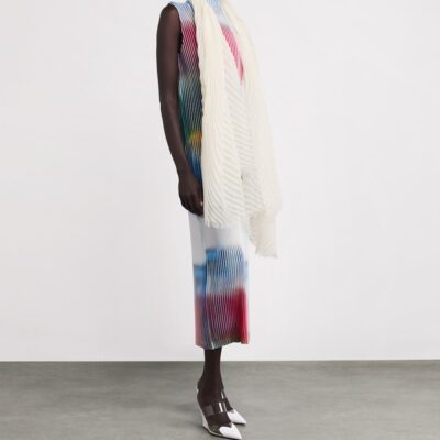 Issey Miyake Feather Pleats Stole - Image 4