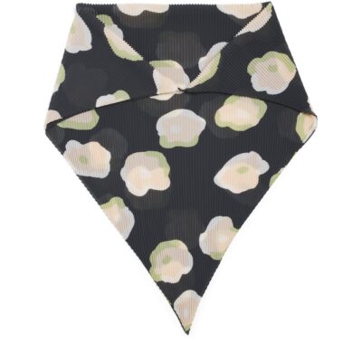 Issey Miyake Floral Verve Pleats Stole - Image 1