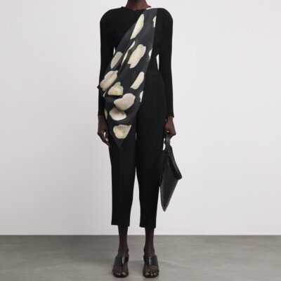 Issey Miyake Floral Verve Pleats Stole - Image 2