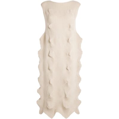 Issey Miyake Floral Verve Pleats Stole - Image 5