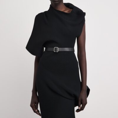 Issey Miyake Leather Fork Belt - Image 2