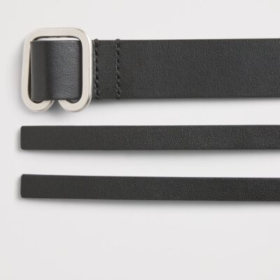 Issey Miyake Leather Fork Belt - Image 3