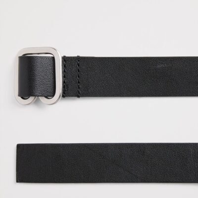 Issey Miyake Leather Fork Belt - Image 3