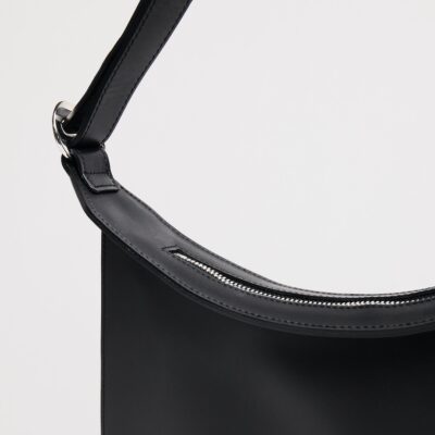 Issey Miyake Medium Leather Fin Bag - Image 5
