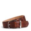 JACOB COHËN Crocodile Leather Belt - Image 1