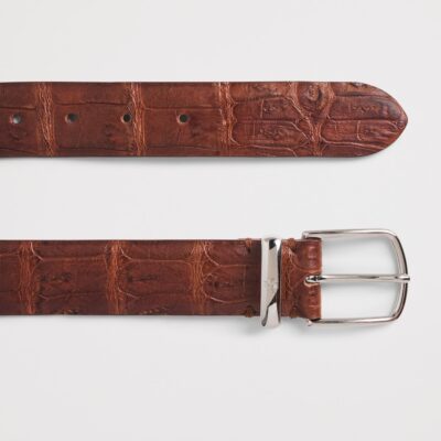 JACOB COHËN Crocodile Leather Belt - Image 3