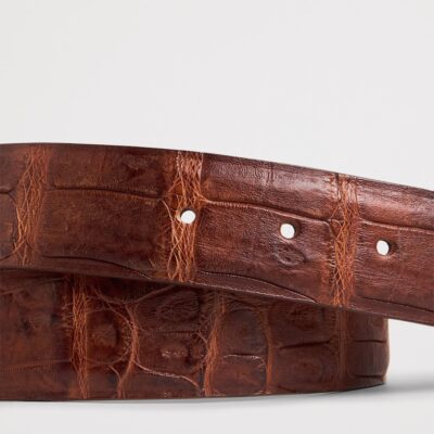 JACOB COHËN Crocodile Leather Belt - Image 5