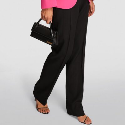 Jacquemus Leather Le Chiquito Long Top-Handle Bag - Image 5