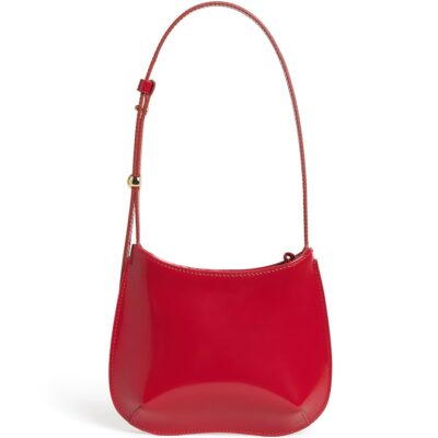 Jacquemus Leather Le Petit Bisous Shoulder Bag - Image 1