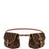 LOUIS VUITTON Canvas Duo BB Belt Bag - Image 1