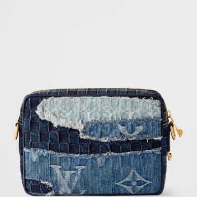 LOUIS VUITTON Denim Nil Cross-Body Bag - Image 4