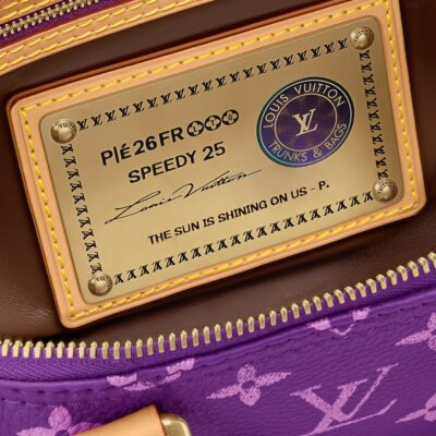 LOUIS VUITTON Lambskin Speedy P9 Bandoulière 30 Bag - Image 4