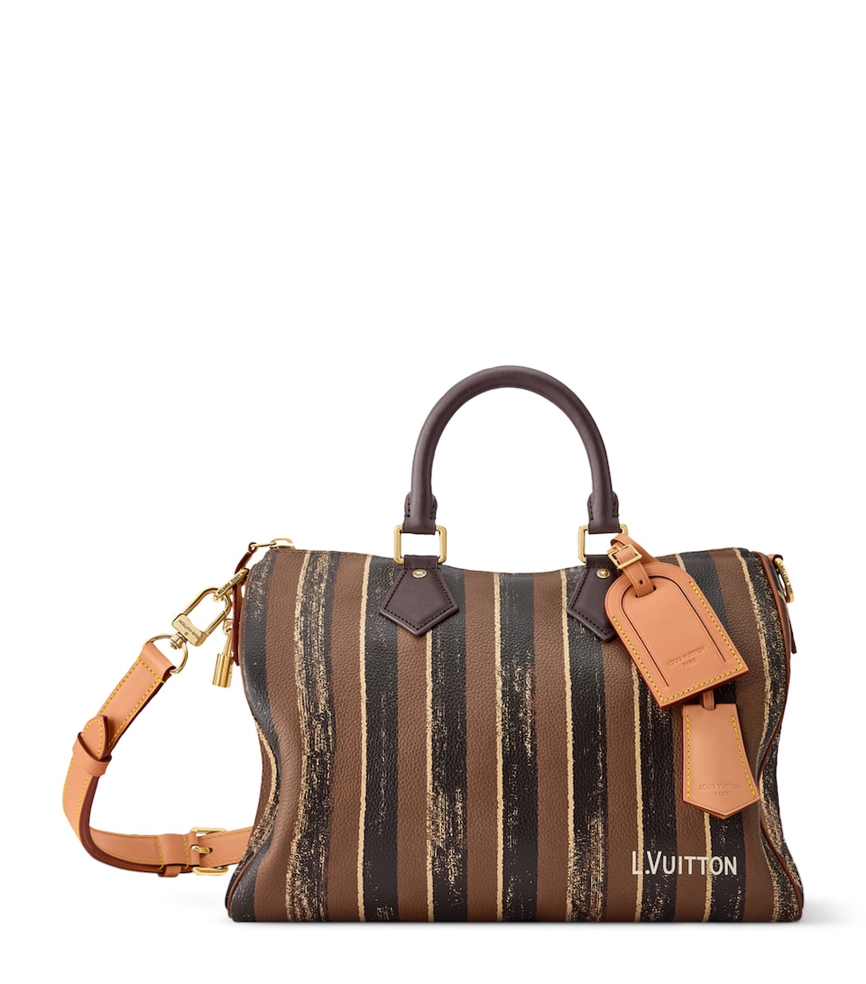 LOUIS VUITTON Lambskin Speedy P9 Bandoulière 30 Bag - Image 5