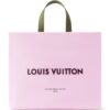 LOUIS VUITTON Leather MM Shopper Tote Bag - Image 1