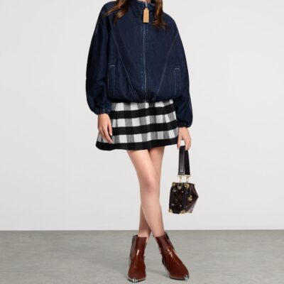 LOUIS VUITTON Leather Side Trunk MM Shoulder Bag - Image 4