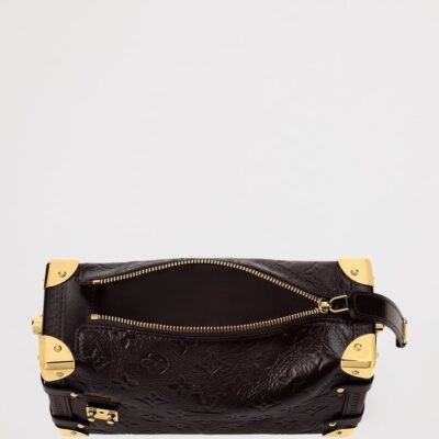 LOUIS VUITTON Leather Side Trunk MM Shoulder Bag - Image 5