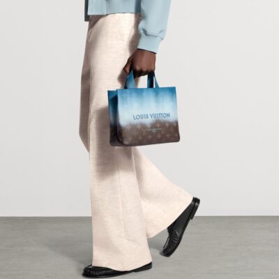 LOUIS VUITTON Mini Leather Shopper Tote Bag - Image 2
