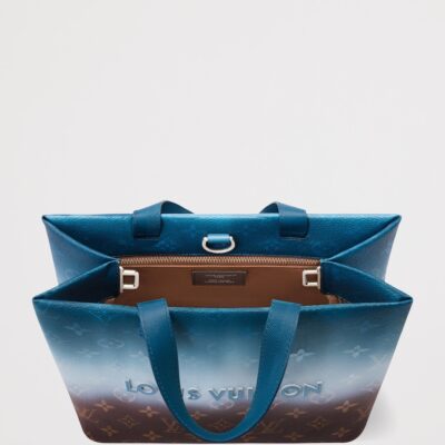 LOUIS VUITTON Mini Leather Shopper Tote Bag - Image 4