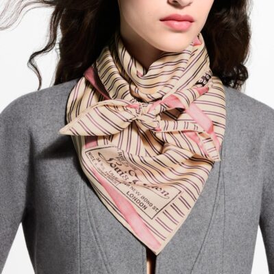 LOUIS VUITTON Silk Insider Square Scarf - Image 2